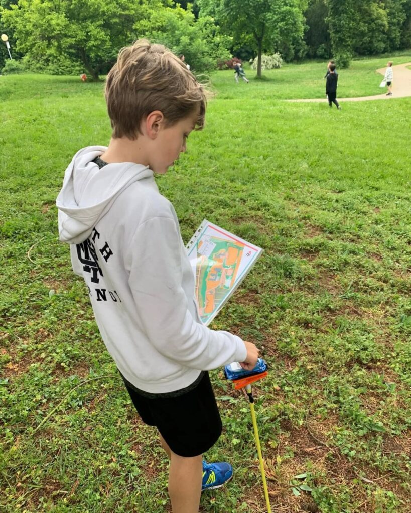 Orientierungslauf in der Schule